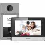 Hikvision KIT DE VIDEO PORTERO IP 2MP Wi-Fi DS-KIS604-P(B) - Imagen 2